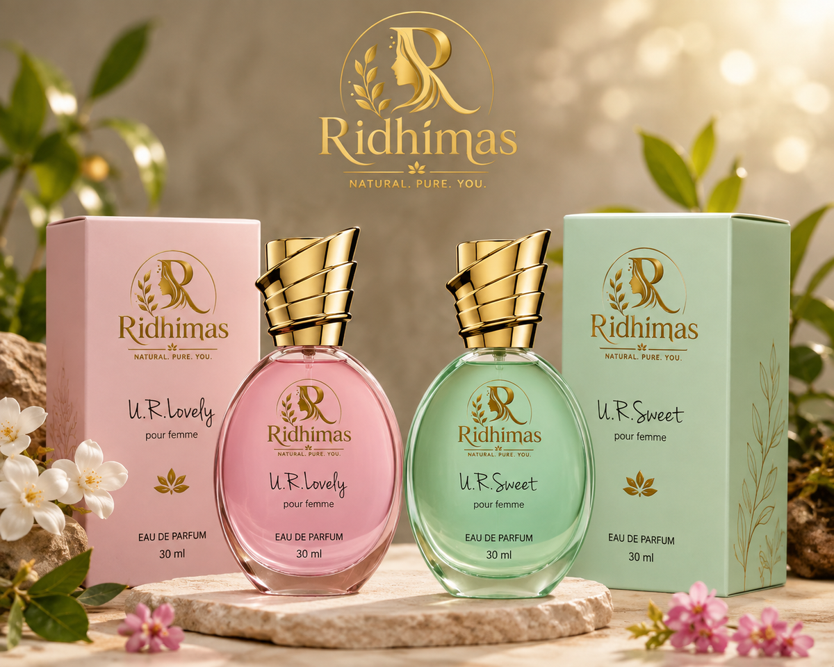 RIDHIMAS Women’s Eau de Parfum – 30 ml | U.R. Lovely & U.R. Sweet