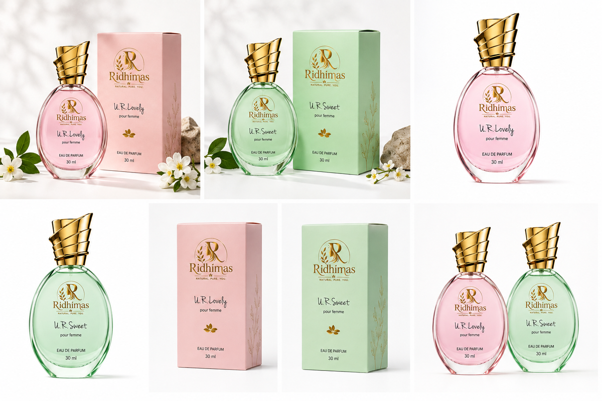 RIDHIMAS Women’s Eau de Parfum – 30 ml | U.R. Lovely & U.R. Sweet